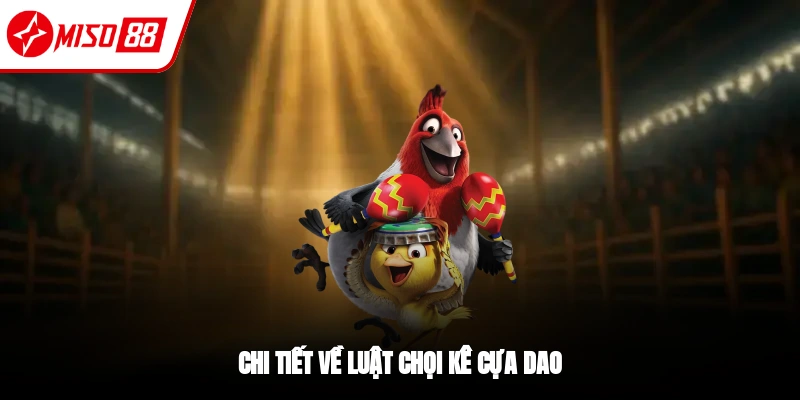 Luật chơi đá gà cựa dao chi tiết nhất